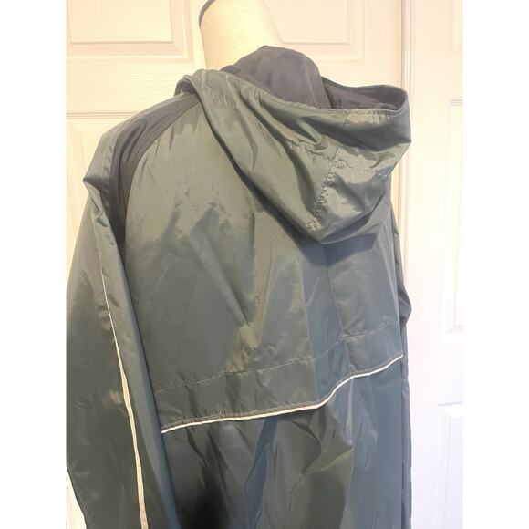 00'S Columbia Nylon Parka | Men's Size Large / Gray Charcoal | No Stains Y2K - Picture 3 of 10